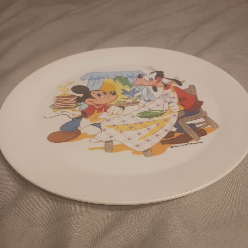 Vintage disney plate